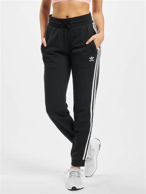 adidas orginal broek zwart|adidas broek dames.